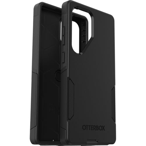 OtterBox Commuter Etui do Samsung Galaxy S25 Ultra, Wstrząsoodporne, Potrójnie Przetestowane Według Standardów Wojskowych, Czarne