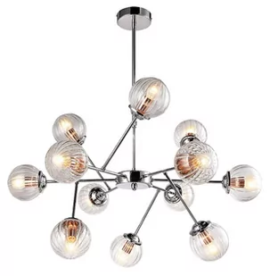 Candellux LAMPA wisząca BEST 30-64806 szklana OPRAWA zwis molekuły kule balls przezroczyste 30-64806 - Lampy sufitowe - miniaturka - grafika 1
