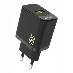 MOCNA UNIWERSALNA ŁADOWARKA SIECIOWA USB-A 25W QC 3.0 GaN DUDAO - Ładowarki do telefonów MOCNA UNIWERSALNA ŁADOWARKA SIECIOWA USB-A 25W QC 3.0 GaN DUDAO - Ładowarki do telefonów - miniaturka - grafika 1