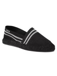 Espadryle damskie - Big Star Espadryle HH274484 Czarny - grafika 1