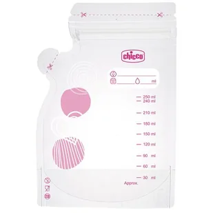 Woreczki CHICCO 00002257300000 (30 sztuk) - Folia, papier śniadaniowy, serwetki - miniaturka - grafika 1