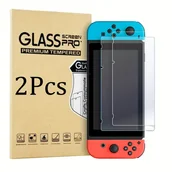 Akcesoria do Nintendo - TEMU 2 szt. Powłoka szkłowa dla Nintendo Switch, ochrona ekranu, pełny dostęp do gamepadu i przycisków, kompatybilna z systemem Switch, zawiera - miniaturka - grafika 1