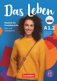 Cornelsen Verlag Das Leben A1: Teilband 2 - Kurs- und Übungsbuch - Pozostałe książki - miniaturka - grafika 1