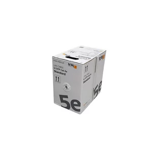 Kabel sieciowy ethernet skrętka kat.5e 4x2x0,5mm CU - 305m U/UTP - Kable miedziane - miniaturka - grafika 1