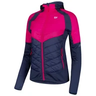 Bluzy sportowe damskie - Bluza damska Etape Sierra Pro 2.0 Rozmiar: S / Kolor: niebieski/czerwony - miniaturka - grafika 1