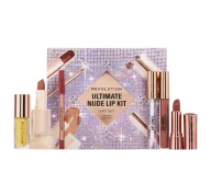 Zestawy kosmetyków damskich - Makeup Revolution Ultimate Nude Lip Kit zestaw kosmetyków do makijażu ust - miniaturka - grafika 1