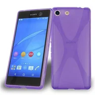 Etui i futerały do telefonów - Sony Cadorabo Xperia M5 etui silikonowe-firmy cadorabo wzór typu X-Line TPU etui ochronne etui do Xperia M5 pokrowiec telefon komórkowy Bumper Case Back Cover Xperia M5 DE-103698 - miniaturka - grafika 1