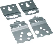 Kanały kablowe - Hager polo Uchwyty mocujące do szaf 4szt.) FZ803B FZ803B - miniaturka - grafika 1