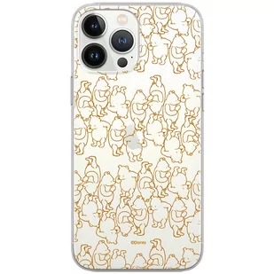 Etui Disney dedykowane do Iphone 12 / 12 PRO, wzór: Kubuś i Przyjaciele 005 Etui częściowo przeźroczyste, oryginalne i oficjalnie licencjonowane - Etui i futerały do telefonów - miniaturka - grafika 1