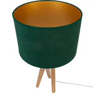 LAMPA STOŁOWA NATURALNA TRIVET BUTELKOWA ZIELEŃ - Lampy stojące - miniaturka - grafika 1