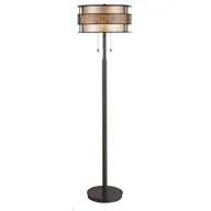 Lampy stojące - Elstead Lighting Laguna Floor Lamp QZ/LAGUNA/FL/A Elstead Lampa podłogowa abażurowa stylowa QZ/LAGUNA/FL/A ) - miniaturka - grafika 1