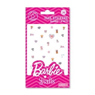 Naklejki na paznokcie dla dzieci Barbie Snails - Barbie & Pets - Zabawki kreatywne - miniaturka - grafika 1