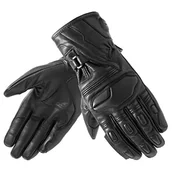 Rękawice motocyklowe - Skórzane rękawiczki OZONE TOURING II czarne S - miniaturka - grafika 1