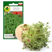 Nasiona i cebule - RZEŻUCHA OGRODOWA SMACZNA DEKORACJA NASIONA BEZ GMO - miniaturka - grafika 1