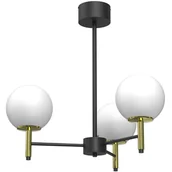 Lampy sufitowe - Potrójna lampa wisząca z kulistymi kloszami LX 1653 z serii AWINION - miniaturka - grafika 1