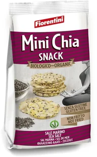 Fiorentini KRĄŻKI KUKURYDZIANE Z CHIA BEZGLUTENOWE BIO 50 g - - Inne pieczywo - miniaturka - grafika 2