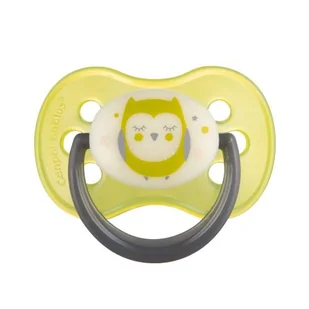CANPOL BABIES SM.USP.KAUCZ. 6-18M OKR. NIGHT CA22/643 - Smoczki uspokajające - miniaturka - grafika 2