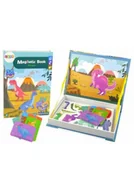 Atlasy i mapy - Książka magnetyczna Dinozaury 36el - miniaturka - grafika 1