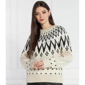 Swetry damskie - Silvian Heach Sweter | Regular Fit | z dodatkiem wełny - miniaturka - grafika 1