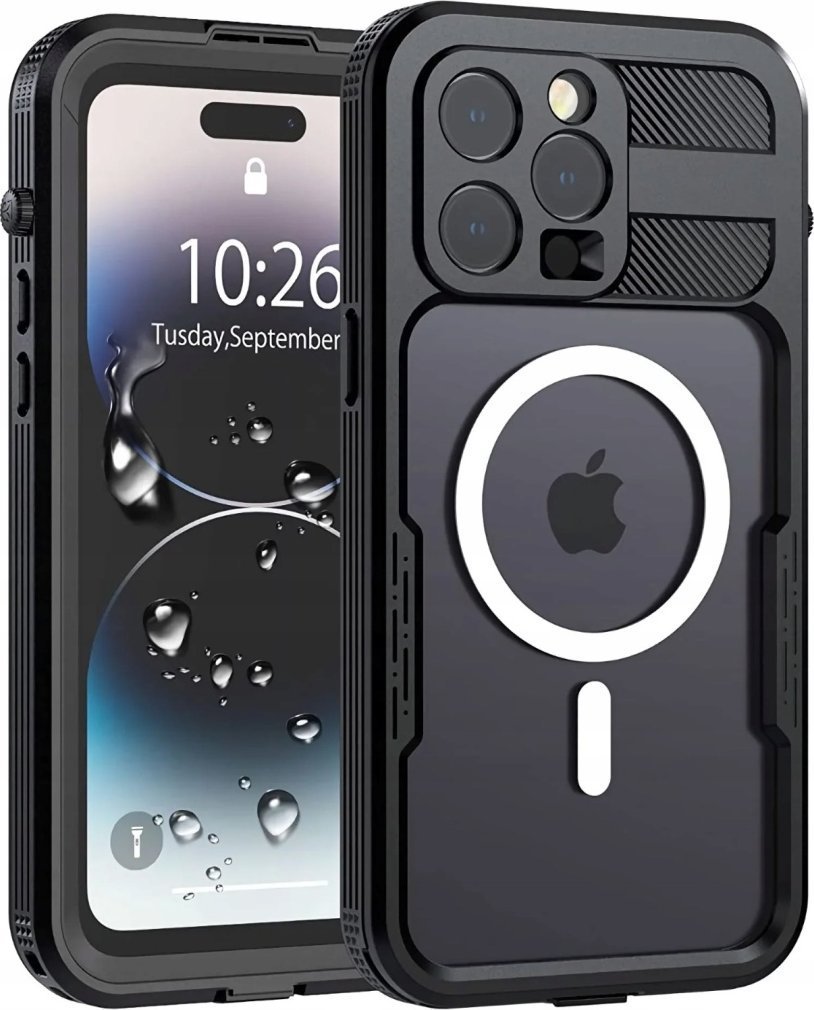 Braders Etui Wodoodporne Magsafe Pancerne do iPhone 14 Pro Max