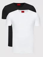 Koszulki męskie - Hugo Komplet 2 t-shirtów 50325417 Czarny Slim Fit - miniaturka - grafika 1