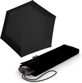 Parasole - Parasol mały manualny Knirps AS.050 Czarny - miniaturka - grafika 1