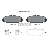 Klocki hamulcowe - Klocki hamulcowe - komplet TEXTAR 2383101 - miniaturka - grafika 1