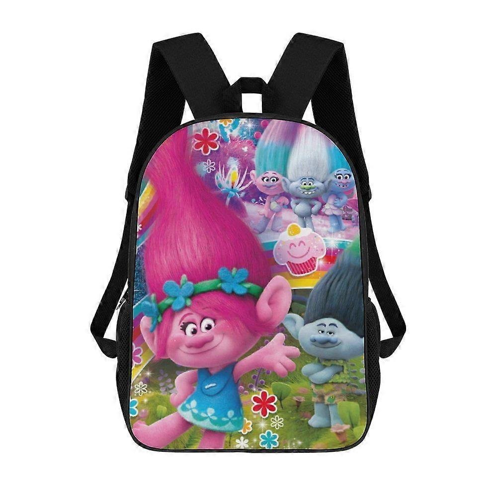 Plecak SW593 Trolls World Tour Characters Plecak Casual Daypack Torba szkolna Torba na książki Tornister Plecak na ramię Uniwersalny plecak na lapt...