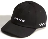 Czapki dla dzieci - czapka ęca VANS CHECK SIDE CURVED BILL BLACK - miniaturka - grafika 1