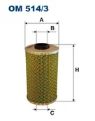Filtry oleju - FILTRON OM514/3 - miniaturka - grafika 1