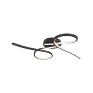 Oprawy, klosze i abażury - Oprawa Sufitowa V-TAC 20W LED Czarna VT-7791 3000K 2560lm - miniaturka - grafika 1