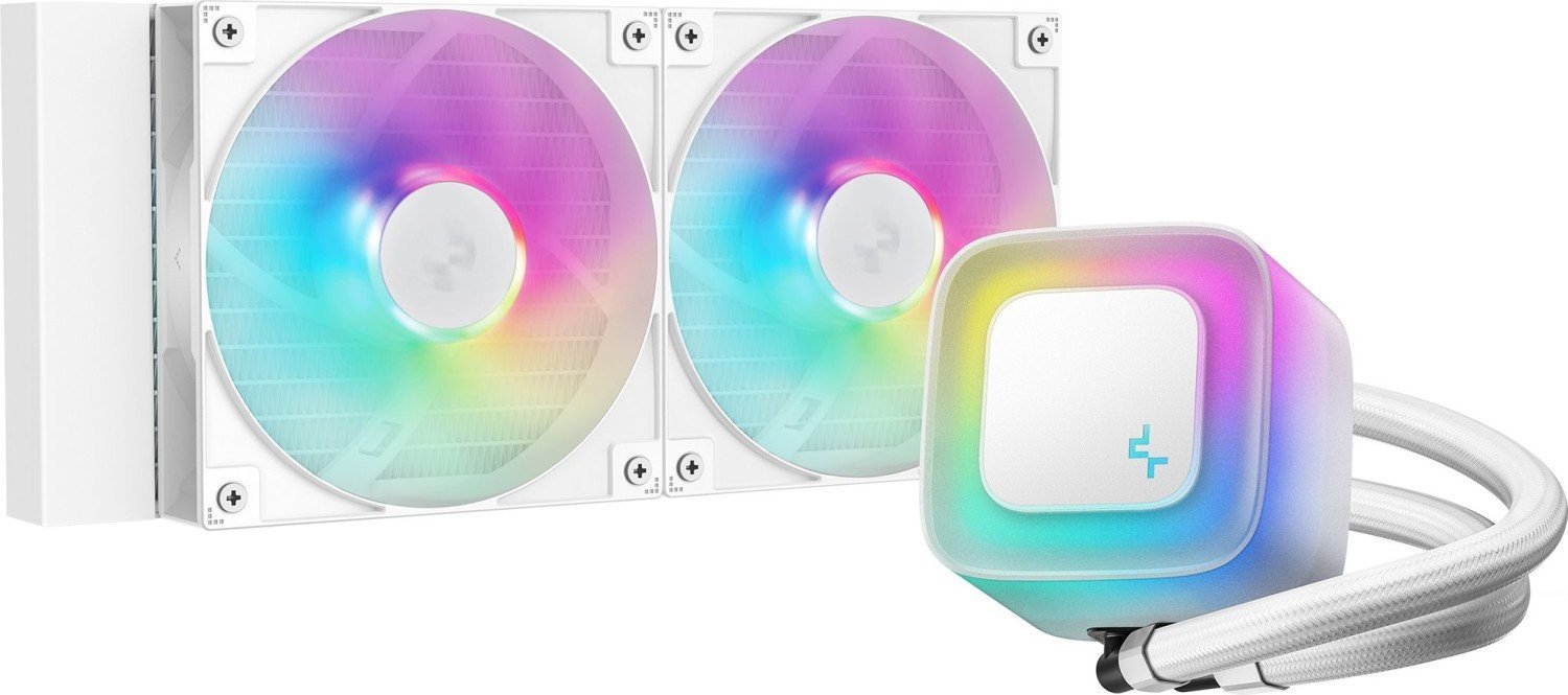 Chłodzenie wodne Deepcool LE240 WH V2 R-LE240-WHAMMN-G-2