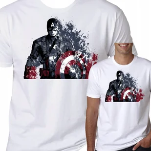 T-Shirt KOSZULKA KAPITAN AMERYKA MARVEL S 0427 - Koszulki męskie - miniaturka - grafika 1