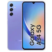 Telefony komórkowe - Samsung Galaxy A34 5G 6GB/128GB Dual Sim Fioletowy - miniaturka - grafika 1