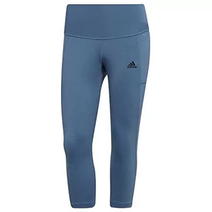 adidas, Maternity 34 Tig, legginsy 3/5, z efektem zmiany niebieski/czarny, rozmiar L, damskie - Legginsy - miniaturka - grafika 1
