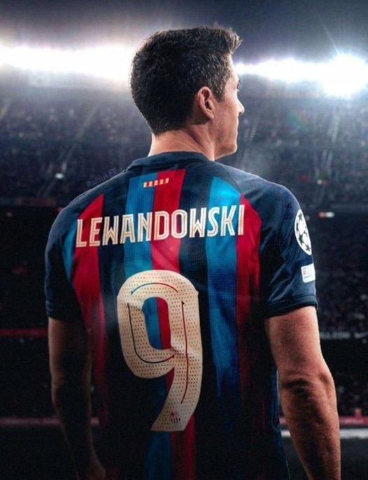 PODKŁADKA POD MYSZ Nadruk 22x18 cm Robert Lewandowski Fc Barcelona Prezent
