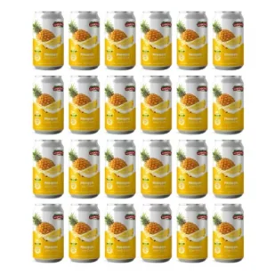 Jungle Fruits Napój o smaku Ananas Zgrzewka 24 x 330 ml - Soki i napoje niegazowane - miniaturka - grafika 1