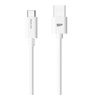 Kable komputerowe i do monitorów - Silicon Power Kabel Silicon Power Boost Link PVC LK10AC, USB - USB typ C 100cm, white SP1M0ASYLK10AC1W - miniaturka - grafika 1