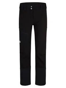 Ziener NOLANE Softshell Hybrid spodnie damskie, wiatroszczelne, elastyczne, funkcjonalne, czarne, 38 - Spodnie damskie - miniaturka - grafika 1