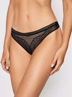 Triumph Stringi Beauty-Full Darling 10156818 Czarny Regular Fit - Majtki damskie - miniaturka - grafika 1