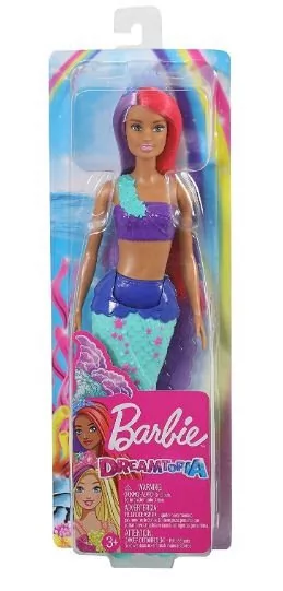 Barbie Dreamtopia Syrena Lalka podstawowa GJK11 Mattel