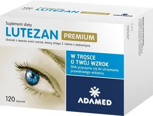 ADAMED CONSUMER HEALTHCARE S.A. Lutezan Premium 120 kapsułek 3215042 - Wzrok i słuch - miniaturka - grafika 1
