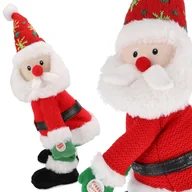 Ozdoby bożonarodzeniowe - Grający TAŃCZĄCY skrzat świąteczny piosenki boże narodzenie gnom figurka - miniaturka - grafika 1