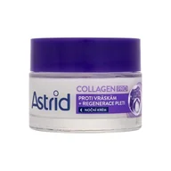 Kremy do twarzy - Astrid Collagen PRO Anti-Wrinkle And Regenerating Night Cream krem na noc 50 ml Uszkodzone pudełko dla kobiet - miniaturka - grafika 1