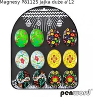 Magnesy - Penword MAGNESY P81125 JAJKA DUŻE Penword TARGI - miniaturka - grafika 1