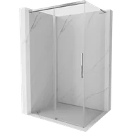 Kabiny prysznicowe - Mexen Rox L kabina prysznicowa rozsuwana 115 x 95 cm, transparent, chrom - 8C2L-115-095-01-00 - miniaturka - grafika 1