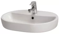 Umywalki - Umywalka Nablatowa 60 Cersanit Caspia Oval K11-0099 - miniaturka - grafika 1