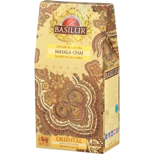 BASILUR BASILUR Herbata Oriental Collection Masala Chai stożek 100g WIKR-974390 - Kawa w kapsułkach i saszetkach - miniaturka - grafika 1