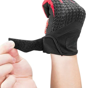 Rękawiczki rowerowe XL RockBros rękawice na rower S169-1BR-XL Czarno-Czerwone - Rękawiczki rowerowe - miniaturka - grafika 5