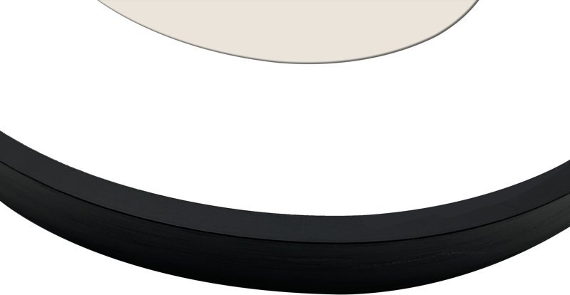 Ramka Focus Focus Aster Oval Black 24,6x30,6/PP 18x24